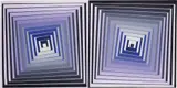 Inogue by Victor Vasarely, 1975-80, acrylic on canvas, offered Jun 2013