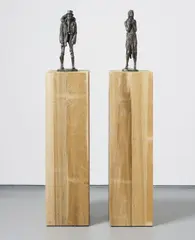 Ricky Swallow, Last of the Unnatural Acts, 2007, bronze, wood