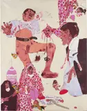 Jean-Philippe Perrot, Sens Mon Intimité, 1997, oil on canvas