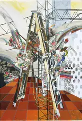 Francesca DiMattio, Knot, 2006, oil on canvas