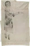 Kiki Smith, Untitled, 2001, ink and pencil on Nepalese collage paper