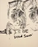 Nate Lowman, Marilyn Will Be Dead Soon, 2011, alkyd on canvas