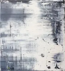 Gerhard Richter, Weiß (White), 1988, oil on canvas