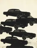 Andy Warhol, Untitled (Cars), 1962, screenprint on paper