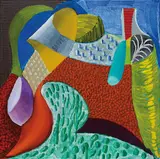 David Hockney, The Twenty First Very New Painting, 1992, oil on canvas