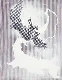 Sigmar Polke, Untitled, 1993, acrylic, dispersion on fabric