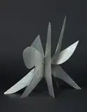 Alexander Calder, The Lion (maquette), 1976, sheet metal, stabile
