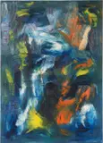 Dan Rees, Artex Painting, 2011, oil on canvas