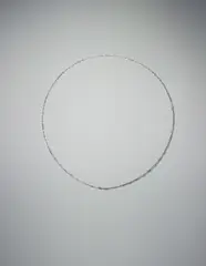 Adel Abdessemed, Sphere I, 2006, metal razor wire