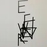 Matias Faldbakken, Untitled, 2008, insulation tape on canvas