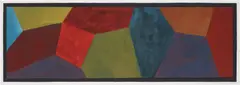 Sol LeWitt, Continuous forms, 1988, gouache on paper