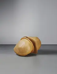 Richard Deacon, Band of Gold, 1990, fibreglass, bronze