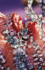 Marilyn Minter, Blue Shower, 2004, colour coupler print