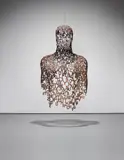 Jaume Plensa, Tel Aviv Man XIV, 2006, welded pressed steel