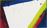 Triangle by Sam Francis, 1966, acrylic on paper, sold Oct 2013