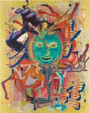 Markus Oehlen, Coral Mix, 2000, oil on canvas