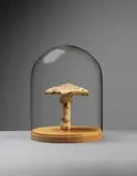 Roxy Paine, Amanita Muscaria #16, 2005, Polymer, oil paint, glass, wood