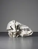 Wang Du, Luxe Populaire (Le Monde), 2001, acrylic on polyester resin