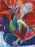 Max Vityk, The Guardian, 2013, acrylic, enamel, spray paint, oil bar