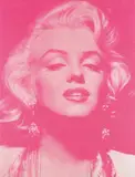 Russell Young, Marilyn Portrait "Reach out and touch Faith", 2010, acrylic, screenprint and diamond dust on canvas