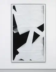 Untitled by Walead Beshty, 2007, photographic paper, sold Dec 2013