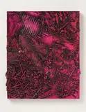 Anselm Reyle, Untitled (Pink), 2007, aluminium, chrome optics and patina