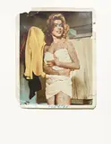 Dr Lakra, Untitled, 2006, ink on found magazine page