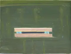 Raft by Alex Katz, 2004, oil on board, sold Dec 2013
