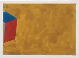 Tilted Form by Sol LeWitt, 1987, gouache on paper, sold Dec 2013