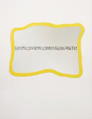 Frattali by Michelangelo Pistoletto, 1999-2000, acrylic on mirror, sold Dec 2013