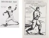 Two works: (i) Untitled (Amen. So be it...), 1997; (ii) Untitled (But Between Brothers...) by Raymond Pettibon, 1991, ink on paper, sold Dec 2013