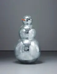 Kristina Solomoukha, Discobaba, 2008, mirrored disco balls and plastic