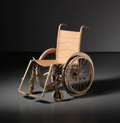 Chris Gilmour, Wheel Chair, 2003, cardboard