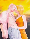 Christoph Schmidberger, Vanilla Sky, 2003, acrylic, oil and graphite on fibreboard