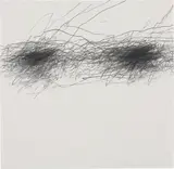 William Anastasi, Subway Drawing, 1993, pencil on paper