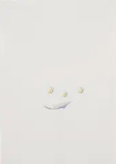 Untitled by Tomma Abts, 1997, pencil and coloured pencil on paper, sold Dec 2013