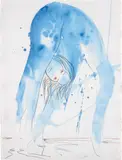 Marc Quinn, Kate Moss, 2006, watercolour, graphite and pencil crayon on paper