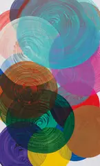 Katharina Grosse, Untitled, 2005, acrylic on canvas
