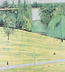Adam Adach, F.K.K. Alliance, 2004, oil on wood