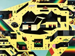 Christian Ward, Black Hut, 2005, oil on canvas