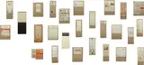 Robert Rauschenberg, Shirtboards, Morocco, Italy '52 Portfolio, 1991, The complete portfolio of twenty-eight mixed-media prints with collage in colours, on various handmade and heavy board papers, the full sheets,