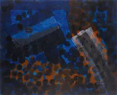 Howard Hodgkin, Venice, Evening, 1995, Hand-painted etching and aquatint with carborundum in colours, on sixteen sheets of Velin Arches 300 gsm paper, the full sheets,