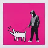 Banksy, Choose Your Weapon (Magenta)