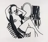 Tom Wesselmann, Nude and Mirror, 1990, Screenprint in colours, on 4-ply Archivart rag museum board, with full margins,