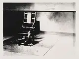 Andy Warhol, Electric Chair, 1978, A unique screenprint, on Strathmore 400 Series drawing paper, with full margins,