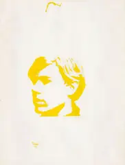 Self-Portrait by Andy Warhol, 1967, A unique screenprint in yellow, on thin wove, paper, with full margins,, offered Dec 2013