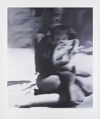 Gerhard Richter, Frau mit Kind, 2005, Offset lithograph, on smooth white paper, with full margins,