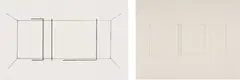 Lithographie; and Lithographie by Fred Sandback, 1984, Two lithographs, one in colours, on Japanese paper and laid cream Japanese paper respectively, both with full margins,, offered Dec 2013