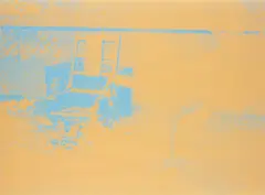 Electric Chair by Andy Warhol, 1971, Screenprint in colours, on wove paper, the full sheet,, sold Dec 2013