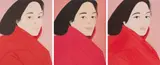 Brisk Day I; II; and III by Alex Katz, 1990, The complete set of three prints, including one woodcut, one aquatint and one screenprint in colours, on Somerset paper,, sold Dec 2013
